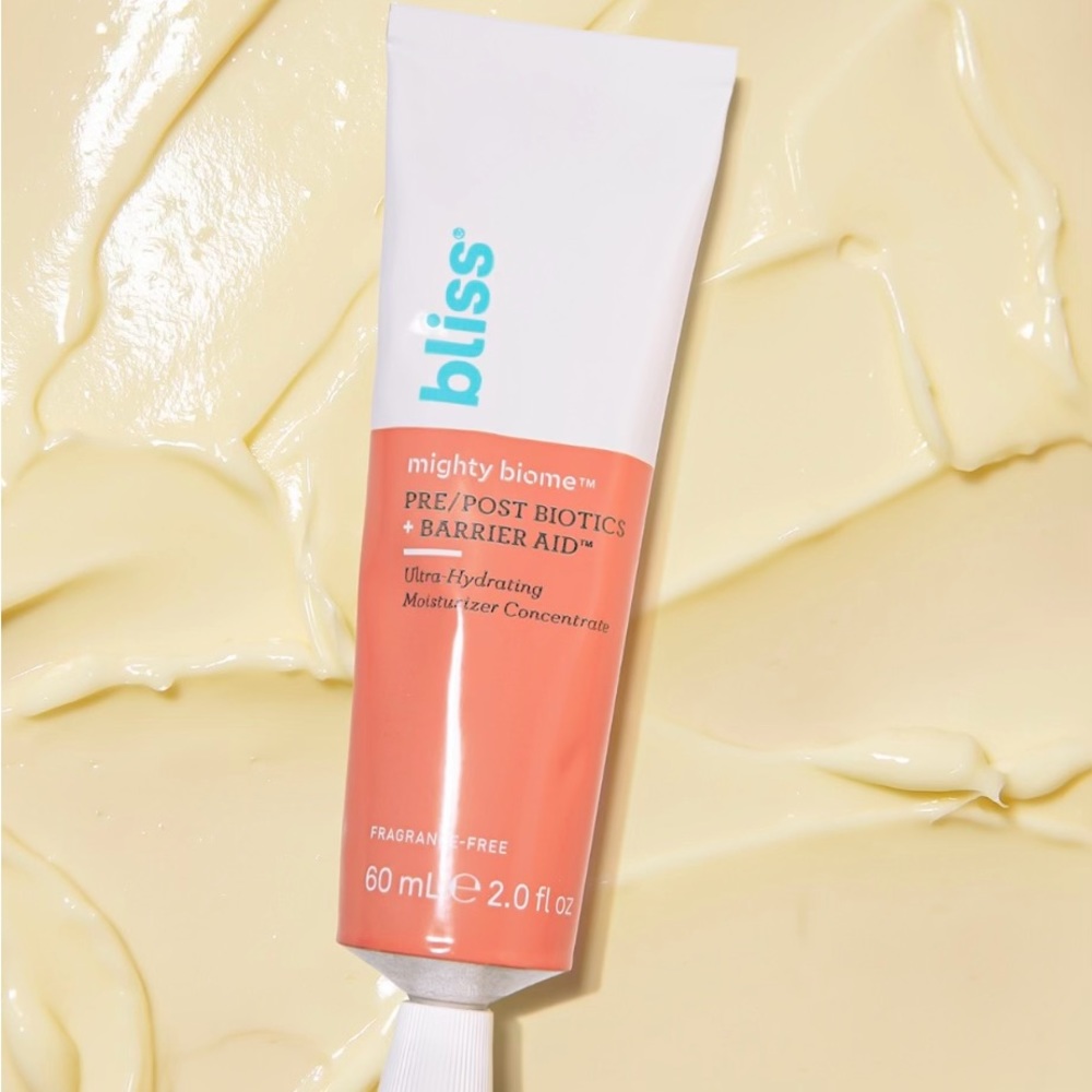 Bliss Mighty Biome Ultra-Hydrating Moisturizer
Concentrate.